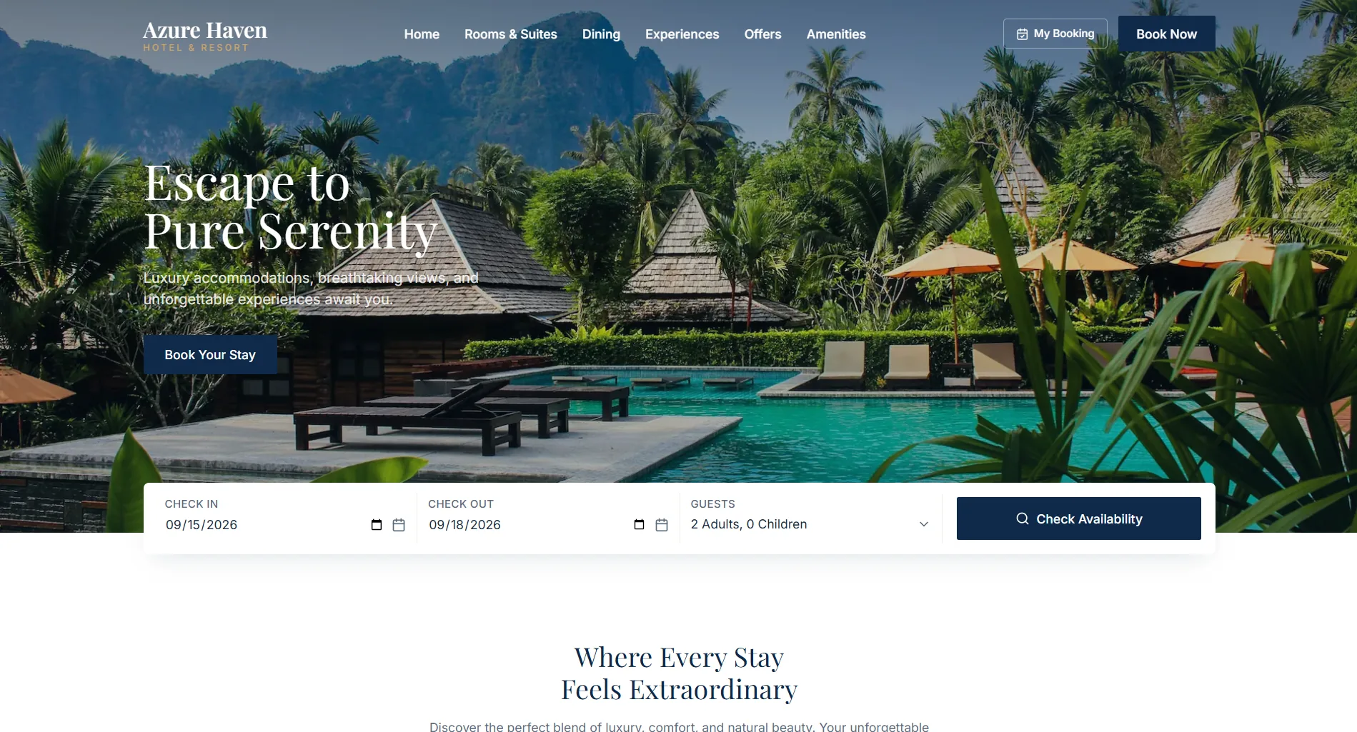 Azure Haven Resort