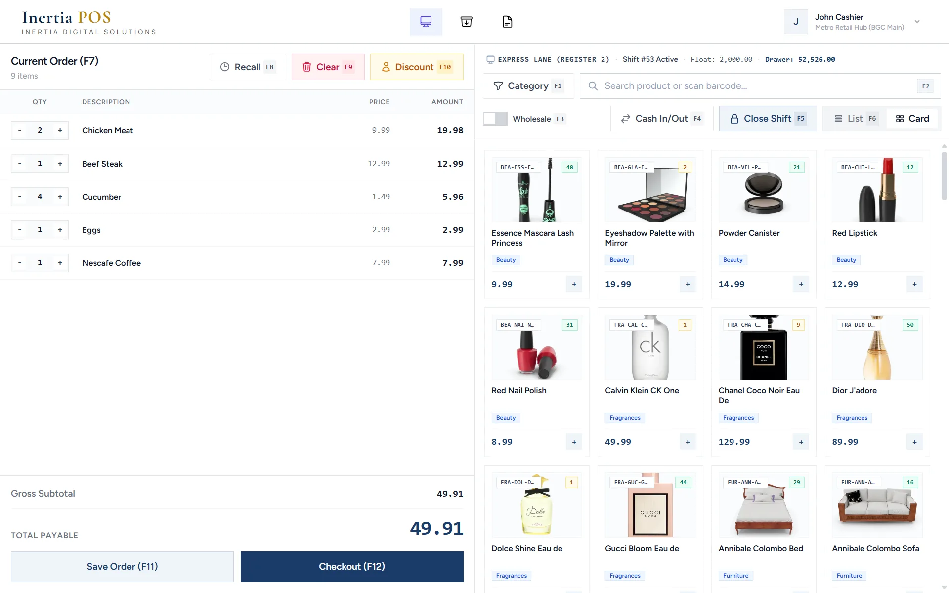 POS and Inventory System