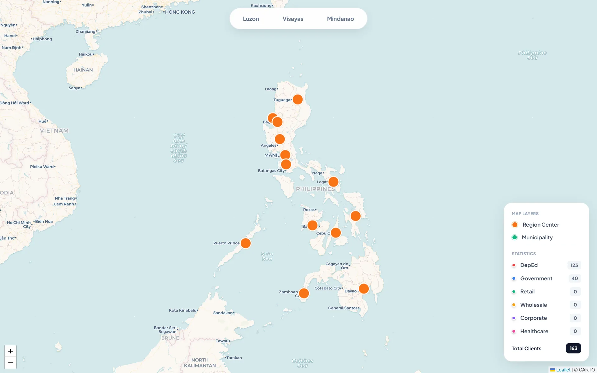 Sales Mapping System